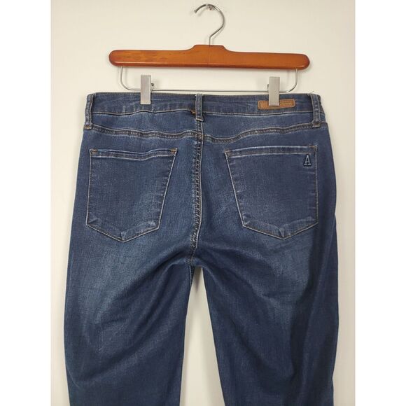 ⬇️Sale⬇️Articles Of Society Jeans 29 Womens Mid Rise Skinny Leg Medium Wash - Picture 5 of 7